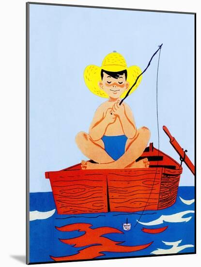 Go Fish - Jack & Jill-Beth Henninger Krush-Mounted Giclee Print