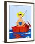 Go Fish - Jack & Jill-Beth Henninger Krush-Framed Giclee Print