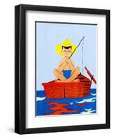 Go Fish - Jack & Jill-Beth Henninger Krush-Framed Giclee Print