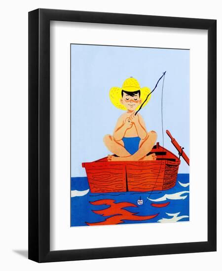 Go Fish - Jack & Jill-Beth Henninger Krush-Framed Giclee Print