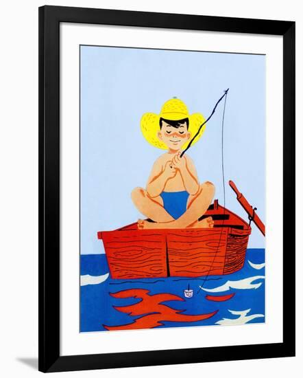 Go Fish - Jack & Jill-Beth Henninger Krush-Framed Giclee Print