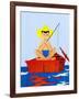 Go Fish - Jack & Jill-Beth Henninger Krush-Framed Giclee Print