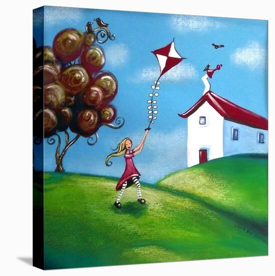 Go Fly a Kite-Cherie Roe Dirksen-Stretched Canvas