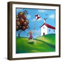 Go Fly a Kite-Cherie Roe Dirksen-Framed Giclee Print
