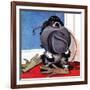 "Go for A Walk?," October 7, 1944-Albert Staehle-Framed Giclee Print