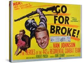 Go for Broke, 1951-null-Stretched Canvas