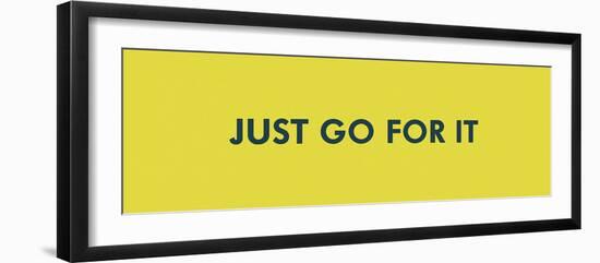 Go For It-Tom Frazier-Framed Giclee Print