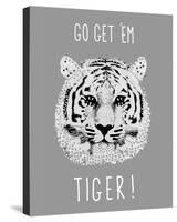 Go Get 'em Tiger!-Emilie Ramon-Stretched Canvas