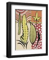 Go Go Leaves I-Kris Taylor-Framed Art Print