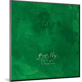 Go, Green Flag, Safe to Swim in Flagged Area-Miranda York-Mounted Art Print