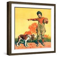 "Go Home, Boy!,"November 1, 1928-William Meade Prince-Framed Giclee Print