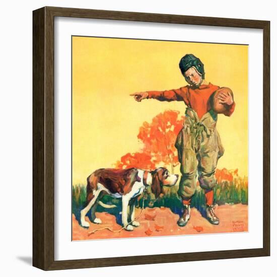 "Go Home, Boy!,"November 1, 1928-William Meade Prince-Framed Giclee Print