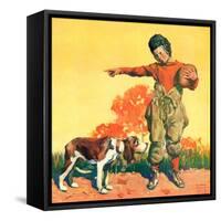 "Go Home, Boy!,"November 1, 1928-William Meade Prince-Framed Stretched Canvas