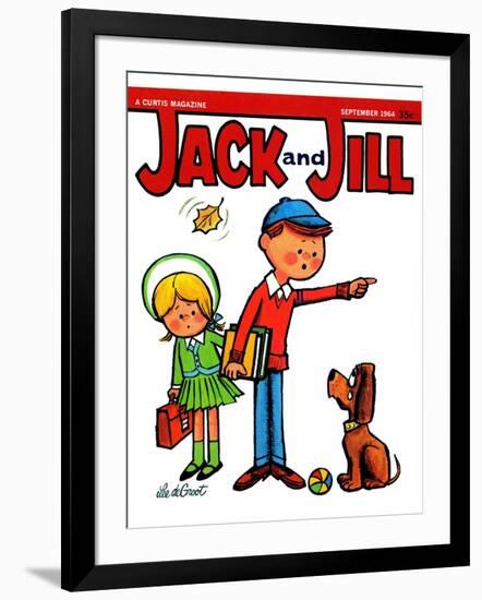 Go  Home! - Jack and Jill, September 1964-Lee de Groot-Framed Premium Giclee Print