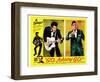 Go, Johnny, Go!, Bottom Left: Alan Freed, 2nd Left: Chuck Berry, Jackie Wilson, 1959-null-Framed Art Print