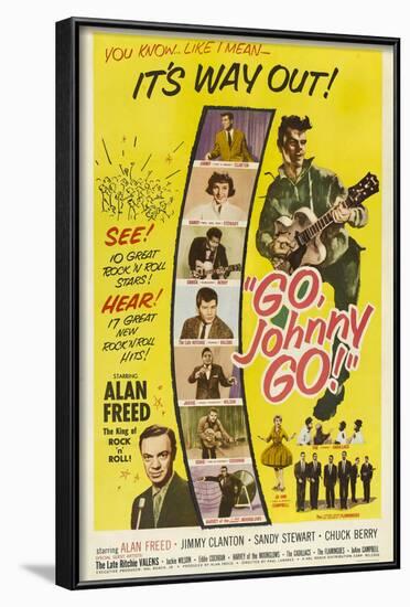 Go, Johnny, Go!-null-Framed Art Print