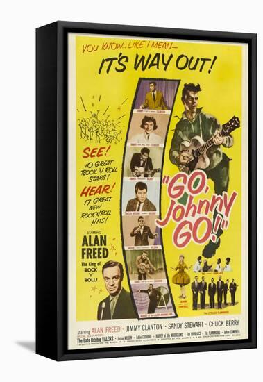 Go, Johnny, Go!-null-Framed Stretched Canvas