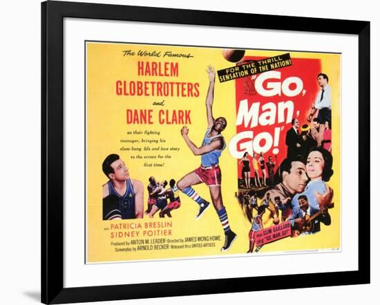 Go, Man, Go, 1954-null-Framed Art Print