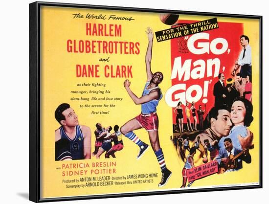 Go, Man, Go, 1954-null-Framed Art Print