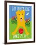 Go Outside and Play-Ginger Oliphant-Framed Art Print