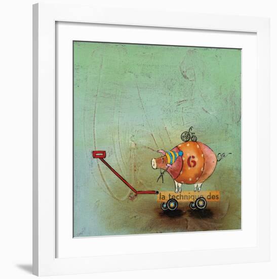 Go Pig-Stacy Dynan-Framed Giclee Print