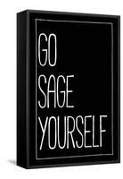 Go Sage Yourself-null-Framed Stretched Canvas