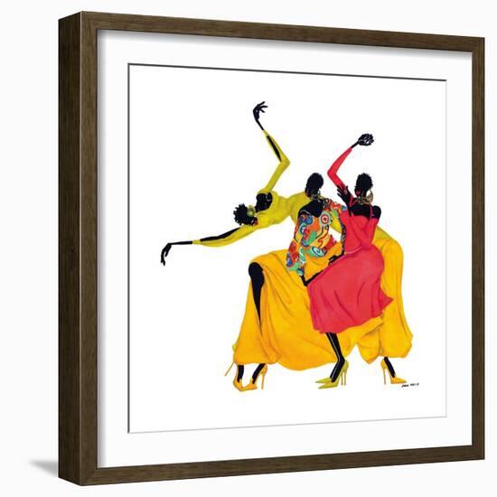 Go Sally Go!-Shan Kelly-Framed Art Print