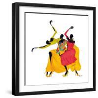 Go Sally Go!-Shan Kelly-Framed Art Print