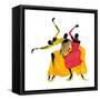 Go Sally Go!-Shan Kelly-Framed Stretched Canvas