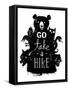 Go Take a Hike-Michael Buxton-Framed Stretched Canvas