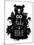 Go Take a Hike-Michael Buxton-Mounted Art Print