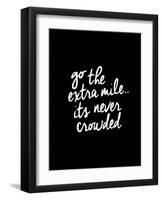 Go The Extra Mile-Brett Wilson-Framed Art Print