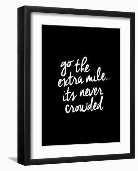 Go The Extra Mile-Brett Wilson-Framed Art Print