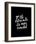 Go The Extra Mile-Brett Wilson-Framed Art Print