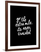 Go The Extra Mile-Brett Wilson-Framed Art Print