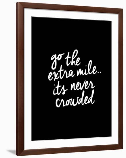 Go The Extra Mile-Brett Wilson-Framed Art Print