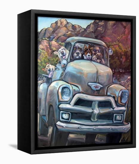 Go Time-CR Townsend-Framed Stretched Canvas