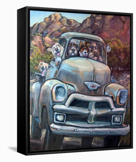 Go Time-CR Townsend-Framed Stretched Canvas