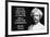 Go To Heaven for Climate Hell For Company Mark Twain Quote Poster-Ephemera-Framed Poster