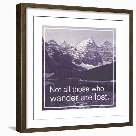 GO Wander-Lauren Gibbons-Framed Premium Giclee Print