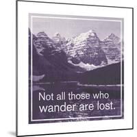 GO Wander-Lauren Gibbons-Mounted Premium Giclee Print