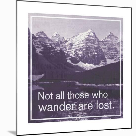 GO Wander-Lauren Gibbons-Mounted Premium Giclee Print