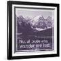 GO Wander-Lauren Gibbons-Framed Art Print