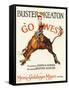 Go West, 1925, Directed by Buster Keaton-null-Framed Stretched Canvas