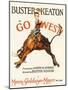 Go West, 1925, Directed by Buster Keaton-null-Mounted Premium Giclee Print