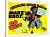 Go West, Chico Marx, Groucho Marx, Harpo Marx [The Marx Brothers], 1940-null-Stretched Canvas