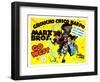Go West, Chico Marx, Groucho Marx, Harpo Marx [The Marx Brothers], 1940-null-Framed Art Print