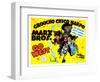 Go West, Chico Marx, Groucho Marx, Harpo Marx [The Marx Brothers], 1940-null-Framed Art Print