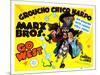 Go West, Chico Marx, Groucho Marx, Harpo Marx [The Marx Brothers], 1940-null-Mounted Art Print