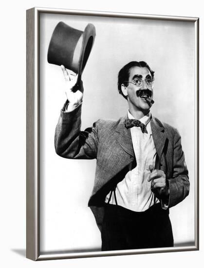 Go West (Les Chercheurs D' Or) De Edward Buzzell Avec Groucho Marx, 1940-null-Framed Photo